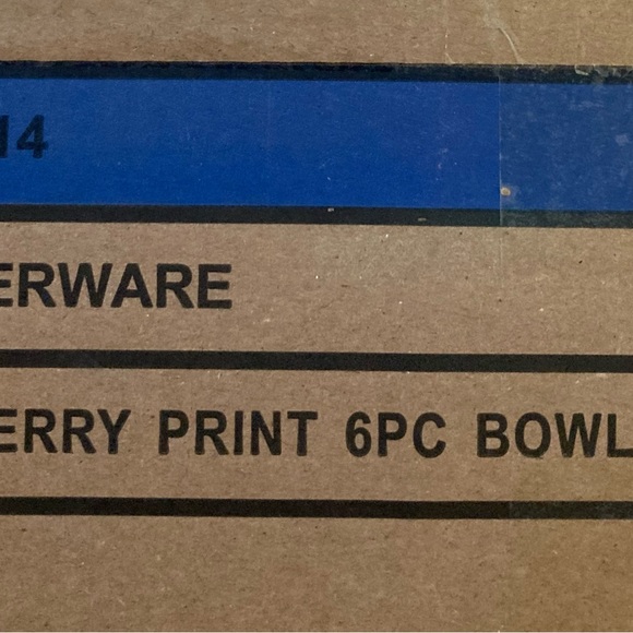 New merry meadows melamine 6 piece bowl set with lid - Picture 2 of 7